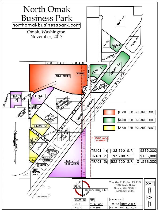North Omak Business Park Official site