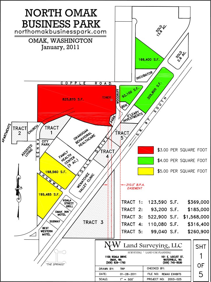 North Omak Business Park Official site